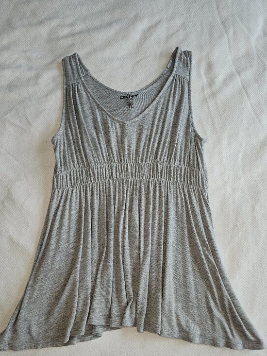 DKNY Tops - DKNY grey tank loungewear/sleepwear top